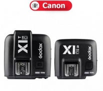 Комплект Godox X1-C (приемник и передатчик для Canon)